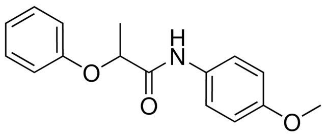 N-(4-METHOXY-PHENYL)-2-PHENOXY-PROPIONAMIDE