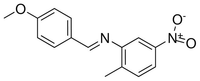 N-(4-METHOXYBENZYLIDENE)-2-METHYL-5-NITROANILINE