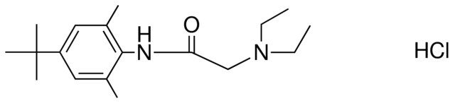 N-(4-TERT-BU-2,6-DIMETHYL-PH)-2-DIETHYLAMINO-ACETAMIDE, HYDROCHLORIDE