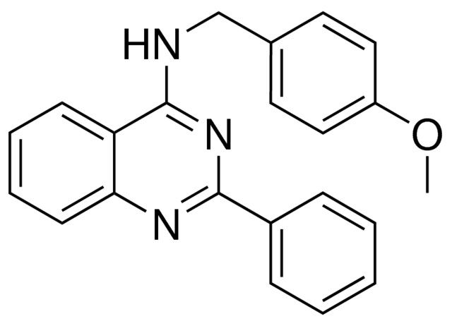 N-(4-METHOXYBENZYL)-2-PHENYL-4-QUINAZOLINAMINE