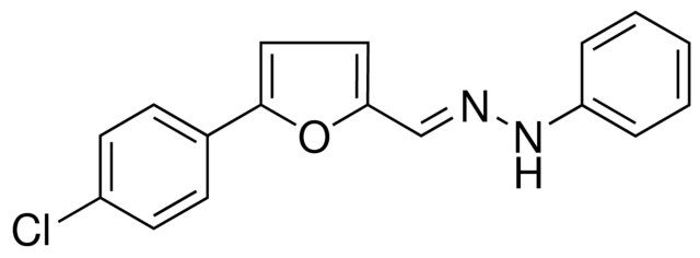 N-(5-(4-CHLORO-PHENYL)-FURAN-2-YLMETHYLENE)-N'-PHENYL-HYDRAZINE