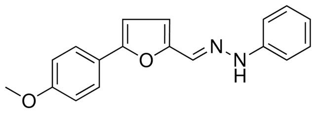 N-(5-(4-METHOXY-PHENYL)-FURAN-2-YLMETHYLENE)-N'-PHENYL-HYDRAZINE