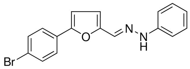 N-(5-(4-BROMO-PHENYL)-FURAN-2-YLMETHYLENE)-N'-PHENYL-HYDRAZINE