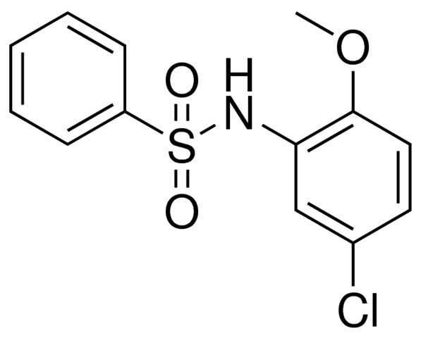 N-(5-CHLORO-2-METHOXYPHENYL)BENZENESULFONAMIDE