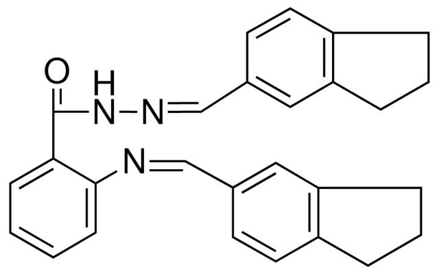 N-(5-INDANYLMETHYLENE)-ANTHRANILIC ACID (5-INDANYLMETHYLENE)-HYDRAZIDE