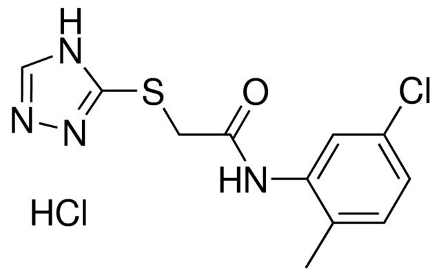 N-(5-CHLORO-2-METHYLPHENYL)-2-(4H-1,2,4-TRIAZOL-3-YLTHIO)ACETAMIDE HYDROCHLORIDE