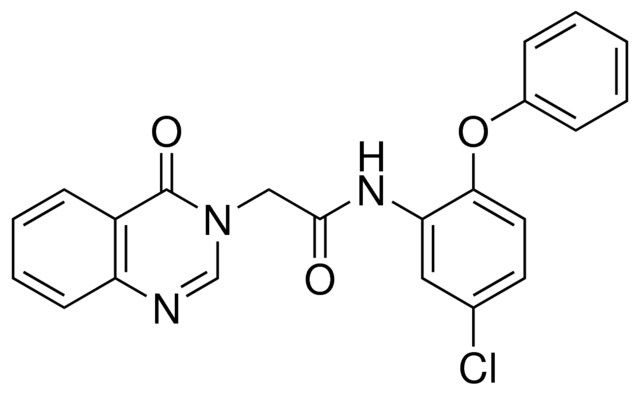 N-(5-CHLORO-2-PHENOXYPHENYL)-2-(4-OXO-3(4H)-QUINAZOLINYL)ACETAMIDE