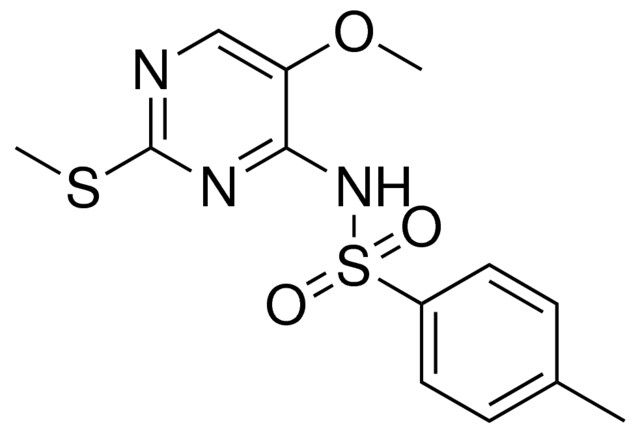 N-(5-METHOXY-2-METHYLSULFANYL-PYRIMIDIN-4-YL)-4-METHYL-BENZENESULFONAMIDE