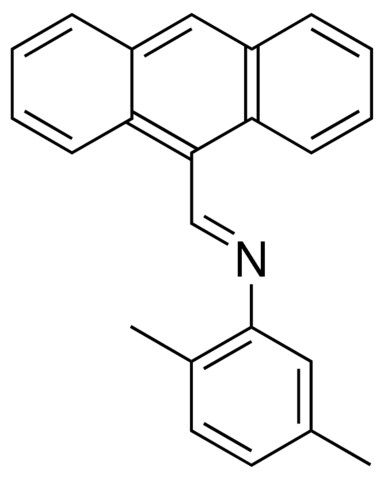 N-(9-ANTHRACENYLMETHYLENE)-2,5-XYLIDINE