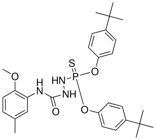 O,O'-BIS(4-TERT-BUTYLPHENYL) (2-METHOXY-5-METHYLPHENYLUREIDO)THIOPHOSPHORAMIDATE