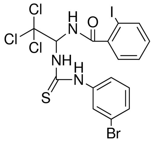 N-(1-(3-(3-BROMO-PHENYL)-THIOUREIDO)-2,2,2-TRICHLORO-ETHYL)-2-IODO-BENZAMIDE