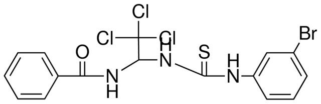 N-(1-(3-(3-BROMO-PHENYL)-THIOUREIDO)-2,2,2-TRICHLORO-ETHYL)-BENZAMIDE