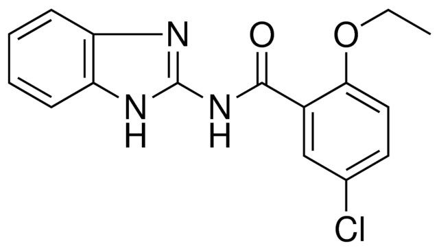 N-(1H-BENZOIMIDAZOL-2-YL)-5-CHLORO-2-ETHOXY-BENZAMIDE