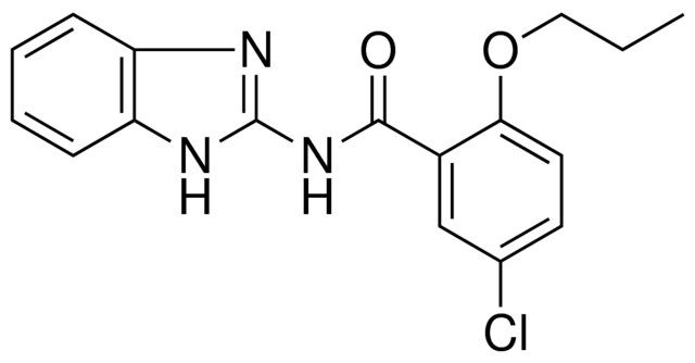 N-(1H-BENZIMIDAZOL-2-YL)-5-CHLORO-2-PROPOXYBENZAMIDE