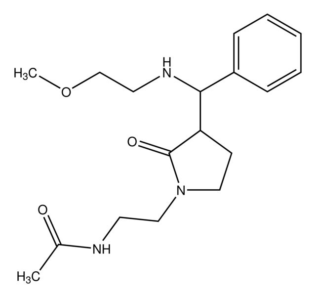 N-(2-{3-[[(2-Methoxyethyl)amino](phenyl)methyl]-2-oxo-1-pyrrolidinyl}ethyl)acetamide