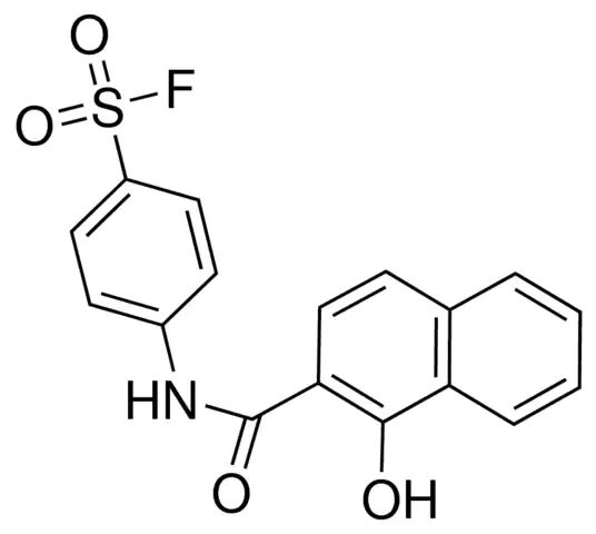 N-(1-HYDROXY-2-NAPHTHOYL)SULFANILYL FLUORIDE