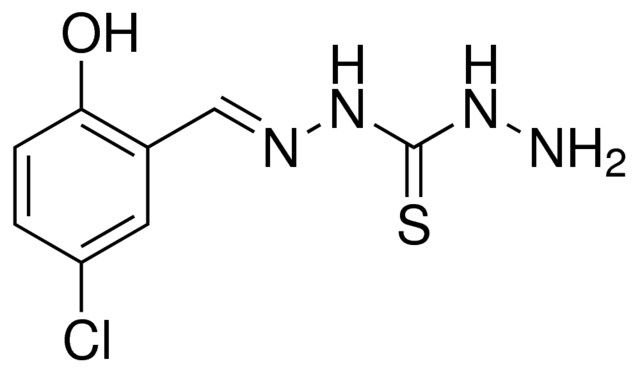 N''-[(E)-(5-CHLORO-2-HYDROXYPHENYL)METHYLIDENE]THIOCARBONOHYDRAZIDE