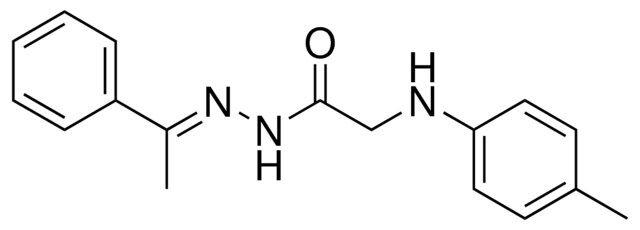 N'-(1-PHENYLETHYLIDENE)-2-(4-TOLUIDINO)ACETOHYDRAZIDE