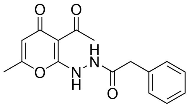 N'-(3-ACETYL-6-METHYL-4-OXO-4H-PYRAN-2-YL)-2-PHENYLACETOHYDRAZIDE