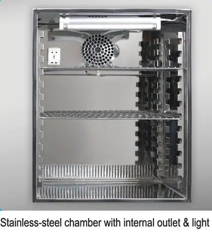 MyTemp<sup>TM</sup> 65HC Digital heating and cooling incubator, includes two stainless steel shelves