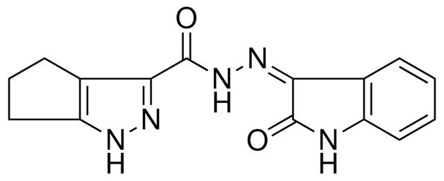 N'-[(3Z)-2-OXO-1,2-DIHYDRO-3H-INDOL-3-YLIDENE]-1,4,5,6-TETRAHYDROCYCLOPENTA[C]PYRAZOLE-3-CARBOHYDRAZIDE