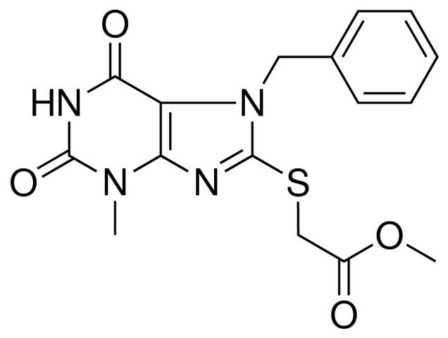 ME ((7-BENZYL-3-METHYL-2,6-DIOXO-2,3,6,7-TETRAHYDRO-1H-PURIN-8-YL)THIO)ACETATE