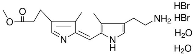 METHYL (2-AMINOETHYL)-METHYLPYRROL-2-YLMETHYL-METHYL-2H-PYRROLEPROPIONAT HBR H2O