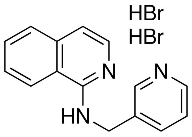 ISOQUINOLIN-1-YL-PYRIDIN-3-YLMETHYL-AMINE, DI-HYDROBROMIDE