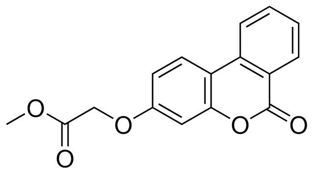 METHYL ((6-OXO-6H-BENZO(C)CHROMEN-3-YL)OXY)ACETATE