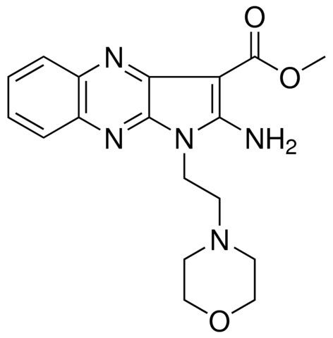 ME 2-AMINO-1-(2-(4-MORPHOLINYL)ETHYL)-1H-PYRROLO(2,3-B)QUINOXALINE-3-CARBOXYLATE