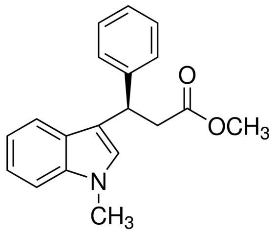 METHYL (3R)-(-)-3-(METHYL-1H-INDOL-3-YL)-3-PHENYLPROPANOATE