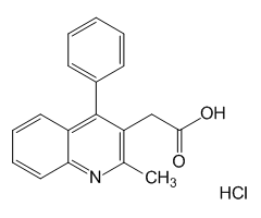 (2-Methyl-4-phenylquinolin-3-yl)acetic acid hydrochloride