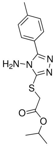 ISOPROPYL ((4-AMINO-5-(4-METHYLPHENYL)-4H-1,2,4-TRIAZOL-3-YL)THIO)ACETATE