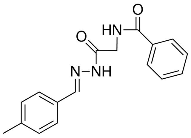 HIPPURIC N-(4-METHYLBENZYLIDENE)HYDRAZIDE