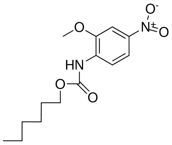 HEXYL N-(2-METHOXY-4-NITROPHENYL)CARBAMATE