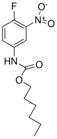 HEXYL N-(4-FLUORO-3-NITROPHENYL)CARBAMATE