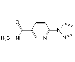 N-Methyl-6-(1H-pyrazol-1-yl)nicotinamide