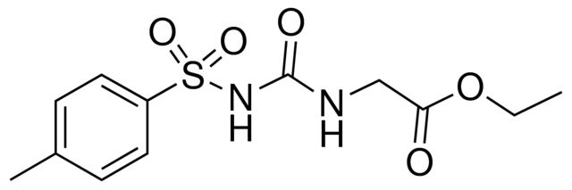 ethyl [({[(4-methylphenyl)sulfonyl]amino}carbonyl)amino]acetate