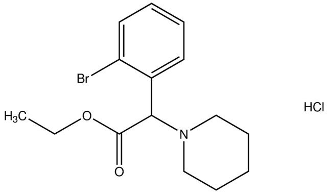 ethyl (2-bromophenyl)(1-piperidinyl)acetate hydrochloride