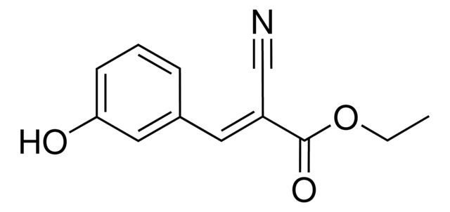 Ethyl (2E)-2-cyano-3-(3-hydroxyphenyl)-2-propenoate