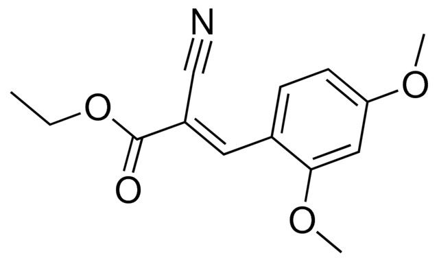 ethyl (2E)-2-cyano-3-(2,4-dimethoxyphenyl)-2-propenoate