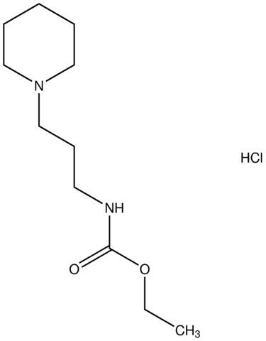 ethyl 3-(1-piperidinyl)propylcarbamate hydrochloride