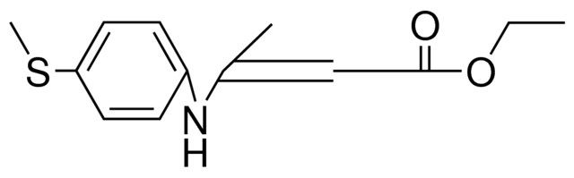 ETHYL 3-(4-(METHYLTHIO)ANILINO)CROTONATE