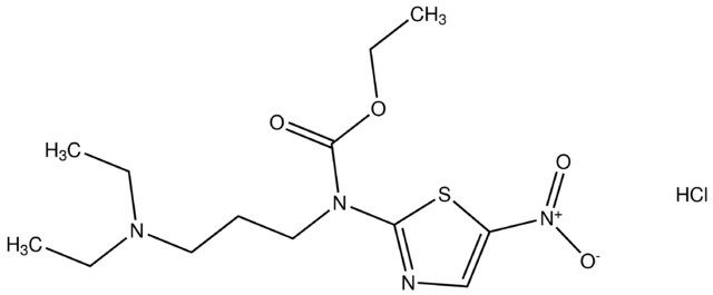 ethyl 3-(diethylamino)propyl(5-nitro-1,3-thiazol-2-yl)carbamate hydrochloride