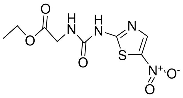 ETHYL 2-(3-(5-NITRO-2-THIAZOLYL)UREIDO)ACETATE