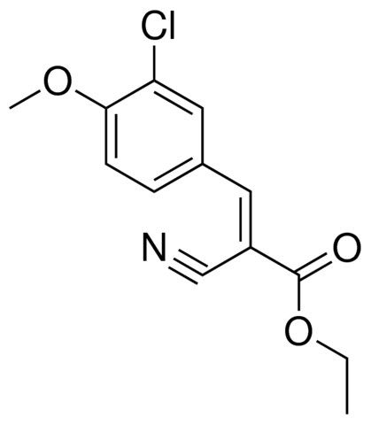 ETHYL 3-(3-CHLORO-4-METHOXYPHENYL)-2-CYANOACRYLATE