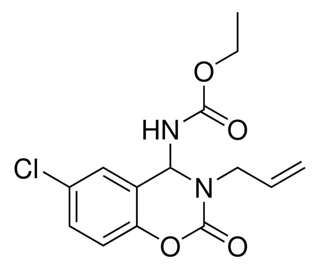 Ethyl 3-allyl-6-chloro-2-oxo-3,4-dihydro-2H-1,3-benzoxazin-4-ylcarbamate