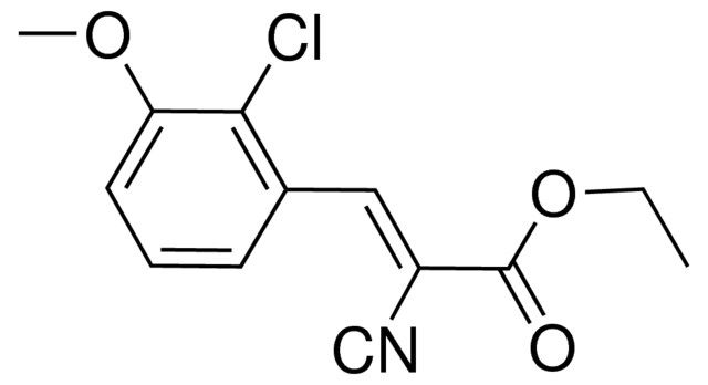 ETHYL 3-(2-CHLORO-3-METHOXYPHENYL)-2-CYANO-2-PROPENOATE