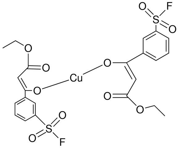 ETHYL 3-(FLUOROSULFONYL)BENZOYLACETATE, COPPER(II) DERIVATIVE