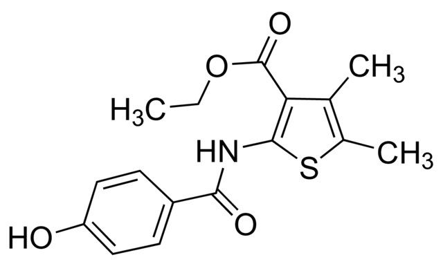 Ethyl 2-[(4-hydroxybenzoyl)amino]-4,5-dimethyl-3-thiophenecarboxylate